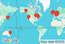 Map of where members are who have this album.