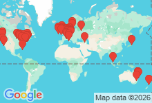 Map of where members are who have this album.