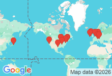 Map of where members are who play this tune.