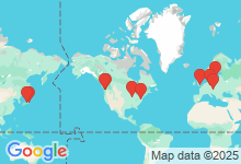 Map of where members are who play this tune.