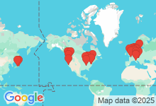 Map of where members are who play this tune.