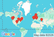 Map of where members are who play this tune.