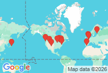 Map of where members are who play this tune.