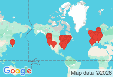 Map of where members are who play this tune.