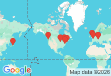 Map of where members are who play this tune.