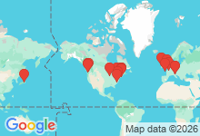 Map of where members are who play this tune.
