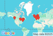 Map of where members are who play this tune.