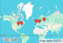 Map of where members are who play this tune.