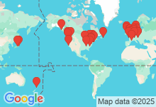 Map of where members are who play this tune.