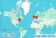 Map of where members are who play this tune.