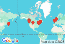 Map of where members are who play this tune.