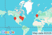 Map of where members are who play this tune.