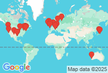Map of where members are who play this tune.