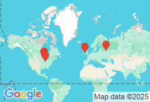 Map of where members are who play this tune.