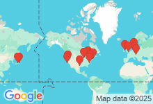 Map of where members are who play this tune.