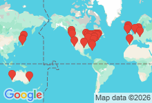 Map of where members are who play this tune.