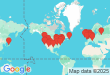 Map of where members are who play this tune.