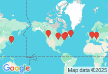 Map of where members are who play this tune.