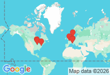 Map of where members are who play this tune.