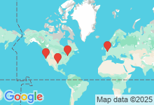 Map of where members are who play this tune.