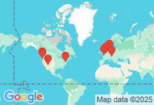 Map of where members are who play this tune.