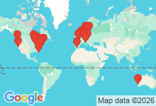 Map of where members are who play this tune.