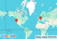 Map of where members are who play this tune.