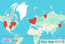 Map of where members are who play this tune.