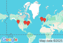 Map of where members are who play this tune.