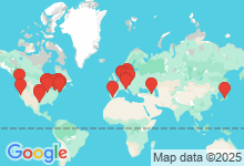 Map of where members are who play this tune.