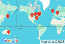 Map of where members are who play this tune.