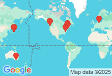 Map of where members are who play this tune.