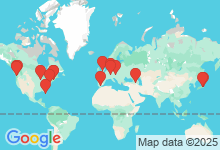 Map of where members are who play this tune.