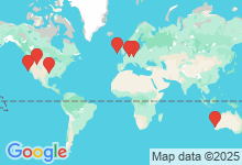 Map of where members are who play this tune.