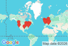 Map of where members are who play this tune.
