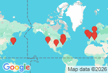 Map of where members are who play this tune.