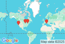 Map of where members are who play this tune.