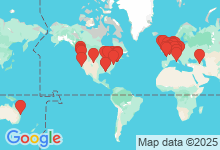 Map of where members are who play this tune.