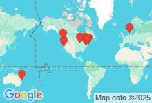 Map of where members are who play this tune.