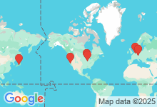 Map of where members are who play this tune.