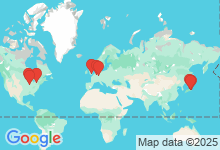 Map of where members are who play this tune.