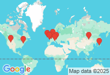 Map of where members are who play this tune.