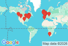 Map of where members are who play this tune.