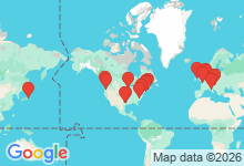 Map of where members are who play this tune.