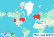 Map of where members are who play this tune.