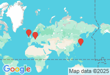 Map of where members are who play this tune.