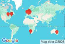 Map of where members are who play this tune.