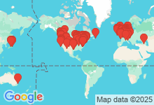 Map of where members are who play this tune.