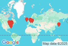 Map of where members are who play this tune.