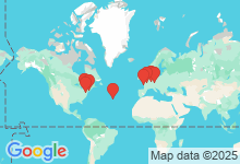 Map of where members are who play this tune.